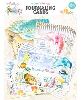 Memory Place Welcome to Paradise Journaling Cards (MP-60628) Memory Place Welcome to Paradise Journaling Cards (MP-60628)