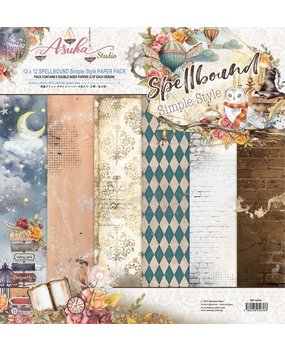 Memory Place Spellbound Simple Style 12x12 Inch Paper Pack (MP-60636) Memory Place Spellbound Simple Style 12x12 Inch Paper Pack (MP-60636)