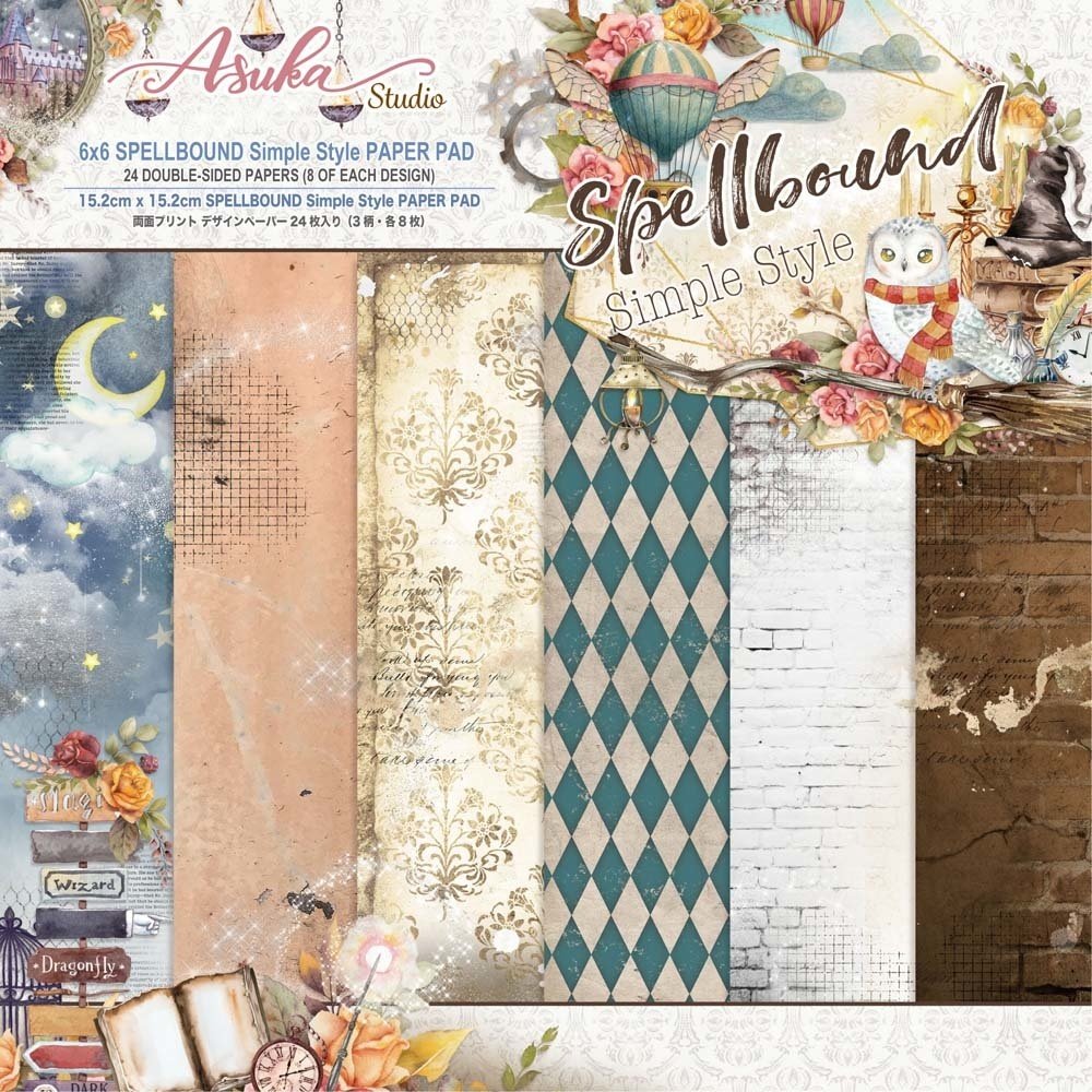 Memory Place Spellbound Simple Style 6x6 Inch Paper Pack (MP-60641)