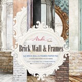Memory Place Brick Wall & Frames 6x6 Inch Paper Pack (MP-60651)