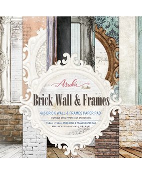 Memory Place Brick Wall & Frames 6x6 Inch Paper Pack (MP-60651) Memory Place Brick Wall & Frames 6x6 Inch Paper Pack (MP-60651)