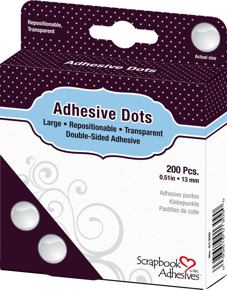 Scrapbook Adhesives Adhesive Dotz Large Repositionable (01309)