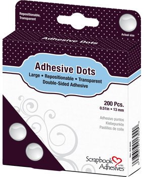 Scrapbook Adhesives Adhesive Dotz Large Repositionable (01309)