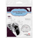 Scrapbook Adhesives Creative Photo Corners White (01628)