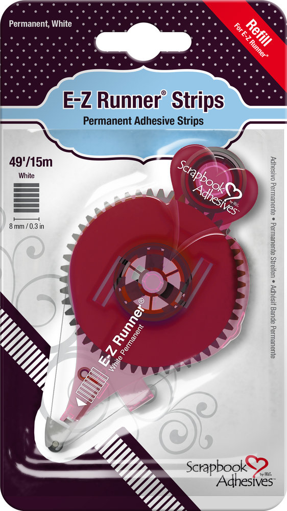 Scrapbook Adhesives E-Z Runner Permanent Strips Refill (01201) Scrapbook Adhesives E-Z Runner Permanent Strips Refill (01201)
