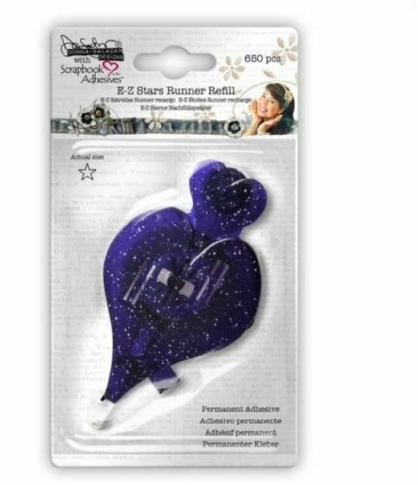 Scrapbook Adhesives E-Z Runner Stars Refill (03014)