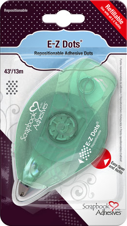 Scrapbook Adhesives E-Z Dots Repositionable Refillable Dispenser (01204)
