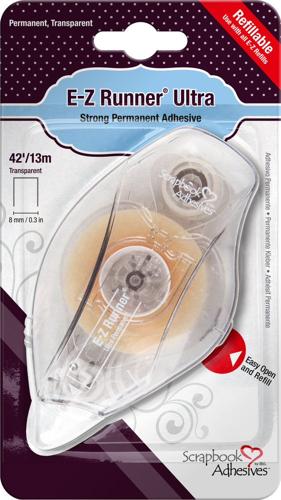 Scrapbook Adhesives E-Z Runner Ultra Strong Refillable Dispenser (01234)
