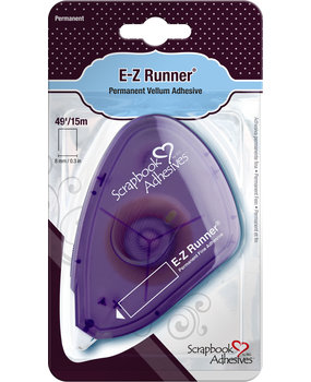 Scrapbook Adhesives E-Z Runner Permanent Vellum Adhesive Dispenser (01643) Scrapbook Adhesives E-Z Runner Permanent Vellum Adhesive Dispenser (01643)