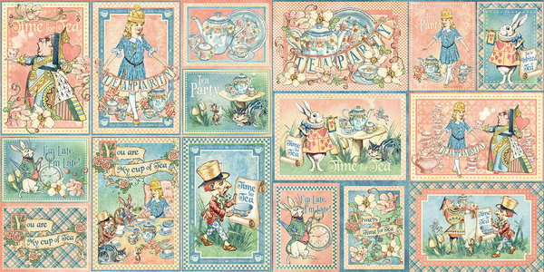 Graphic 45 Alice's Tea Party Journaling Cards (4502363) Graphic 45 Alice's Tea Party Journaling Cards (4502363)