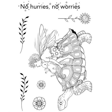 Pink Ink Designs No Hurries A6 Clear Stamp Set (PI160) Pink Ink Designs No Hurries A6 Clear Stamp Set (PI160)