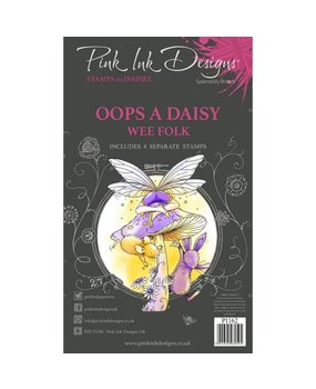 Pink Ink Designs Oops a Daisy A6 Clear Stamp Set (PI162)