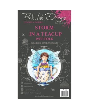 Pink Ink Designs Storm in a Teacup A6 Clear Stamp Set (PI163)