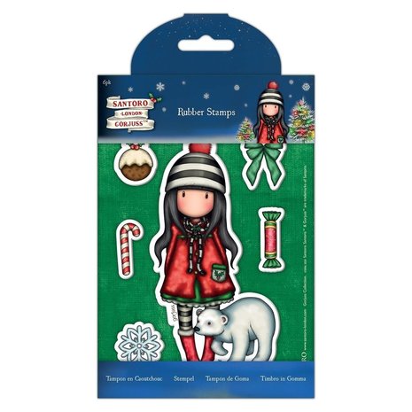 Gorjuss Christmas Rubber Stamps (GOR 907901) Gorjuss Christmas Rubber Stamps (GOR 907901)