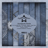 Paper Favourites Steampunk Denim 6x6 Inch Paper Pack (PF186)