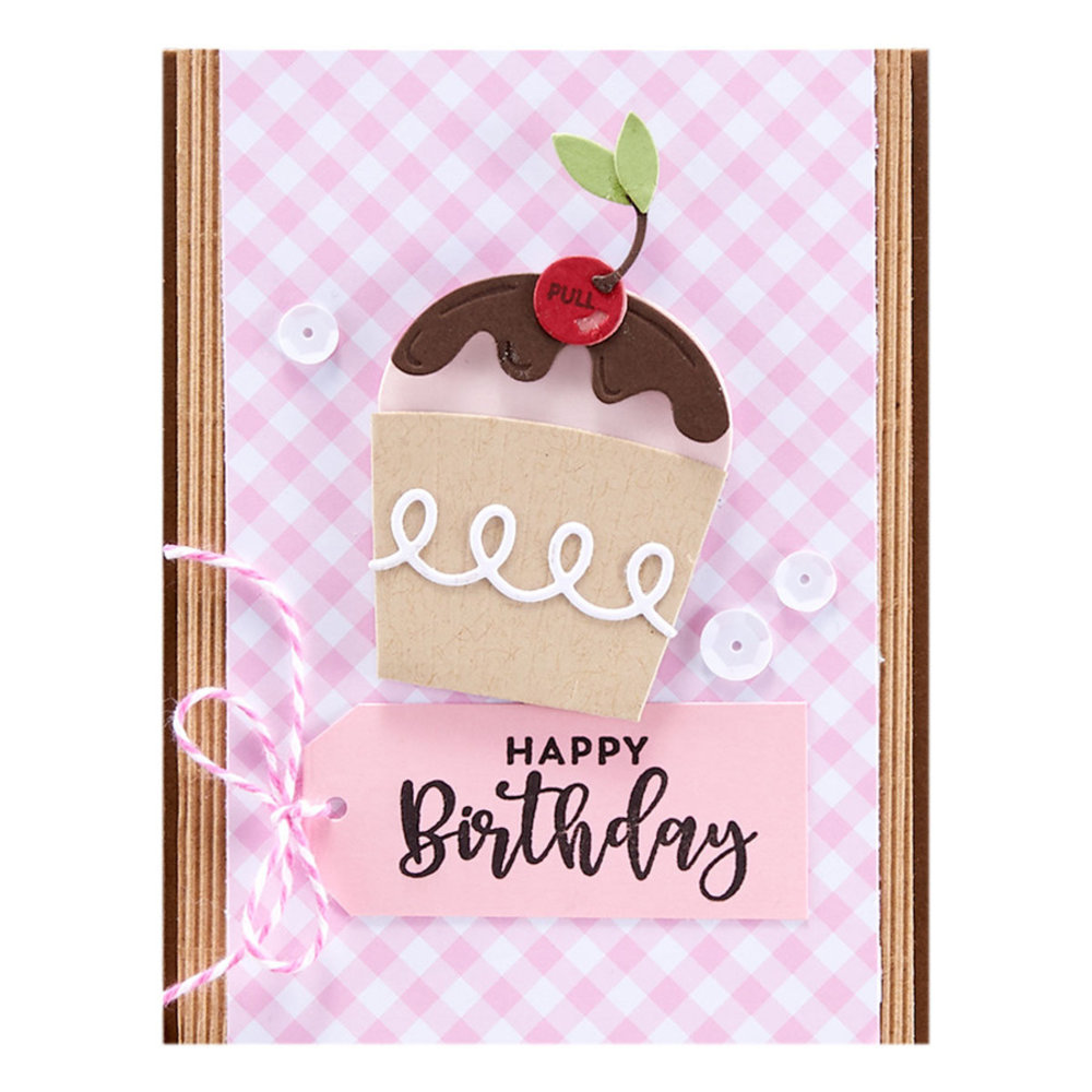 Spellbinders Simple Sentiments Clear Stamp (STP-054) Spellbinders Simple Sentiments Clear Stamp (STP-054)