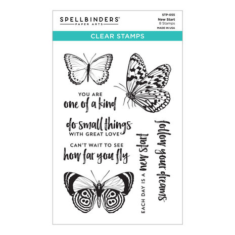 Spellbinders New Start Clear Stamp (STP-055) Spellbinders New Start Clear Stamp (STP-055)