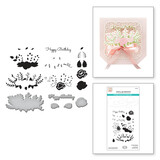 Spellbinders Lyrical Layered Florals Stamp & Die Set (SDS-170)