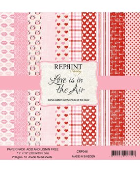 Reprint Love is in the Air 12x12 Inch Paper Pack (CRP046)
