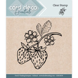 Card Deco Clear Stamp Strawberry (CDECS076)
