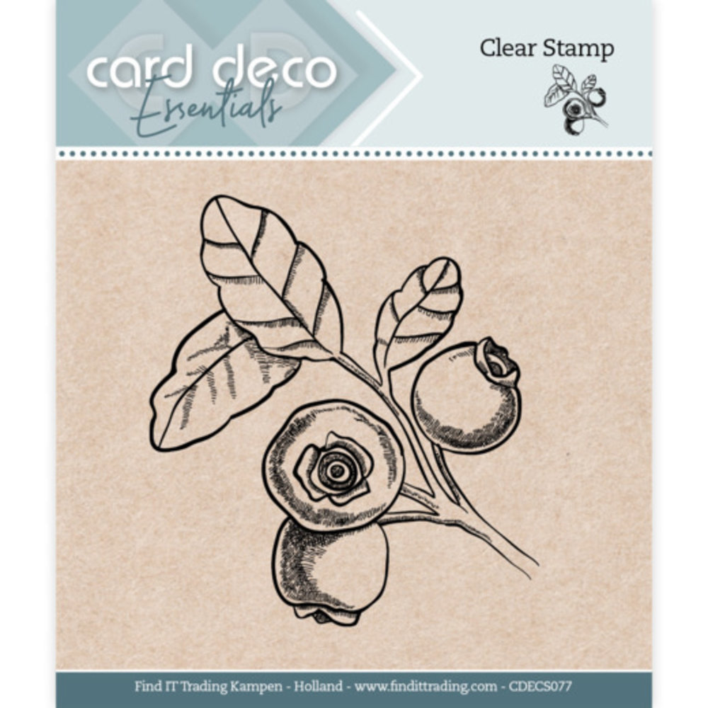 Card Deco Clear Stamp Berries (CDECS077) Card Deco Clear Stamp Berries (CDECS077)