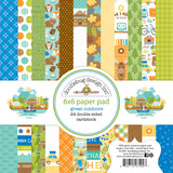 Doodlebug Design Inc. Great Outdoors 6x6 Inch Paper Pad (7492)
