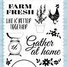 Carta Bella Farmhouse Living Farm Fresh Clear Stamps (CBLIV145040) Carta Bella Farmhouse Living Farm Fresh Clear Stamps (CBLIV145040)