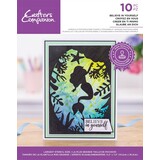 Crafter's Companion Silhouette Believe in Yourself Stamp & Stencil (CC-STP-STEN-BEIY)