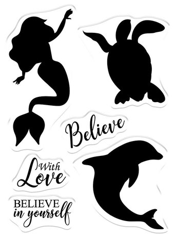 Crafter's Companion Silhouette Believe in Yourself Stamp & Stencil (CC-STP-STEN-BEIY) Crafter's Companion Silhouette Believe in Yourself Stamp & Stencil (CC-STP-STEN-BEIY)