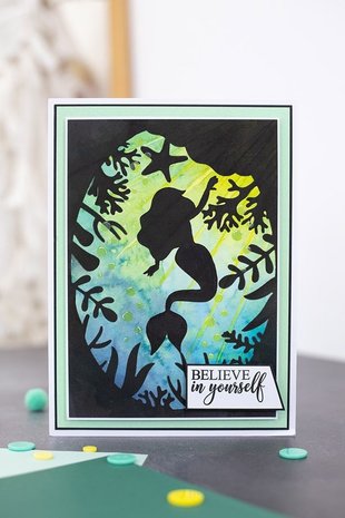Crafter's Companion Silhouette Believe in Yourself Stamp & Stencil (CC-STP-STEN-BEIY) Crafter's Companion Silhouette Believe in Yourself Stamp & Stencil (CC-STP-STEN-BEIY)