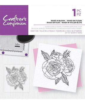 Crafter's Companion Roses in Bloom Clear Stamps (CC-ST-CA-ROSIB) Crafter's Companion Roses in Bloom Clear Stamps (CC-ST-CA-ROSIB)