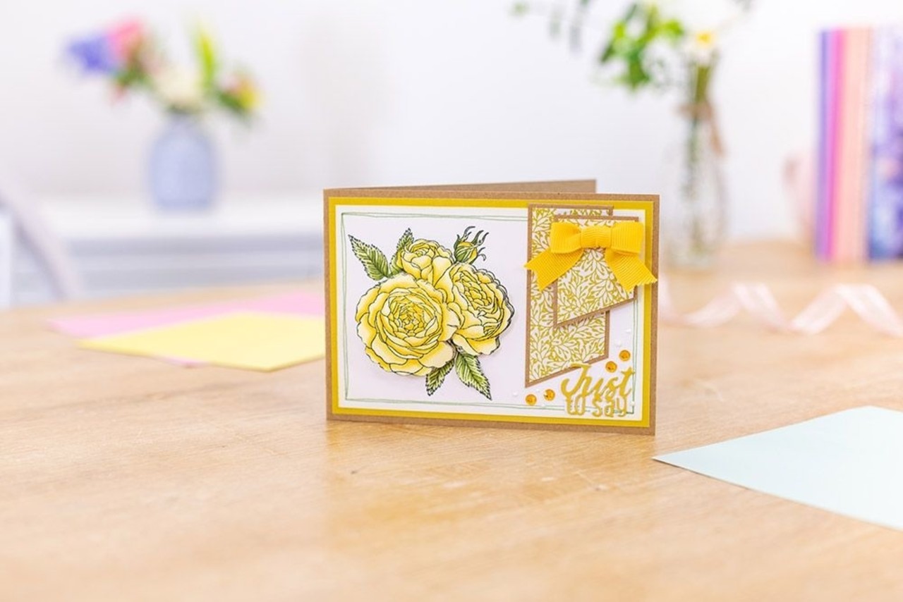 Crafter's Companion Roses in Bloom Clear Stamps (CC-ST-CA-ROSIB)