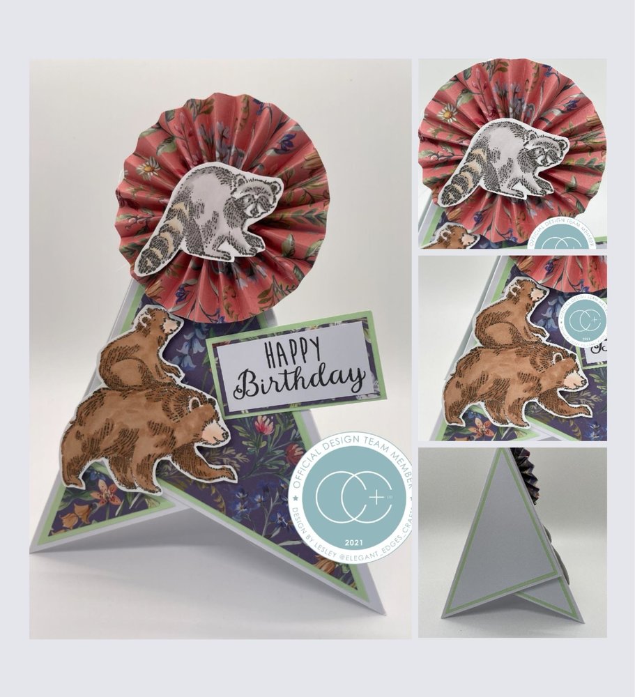 Craft Consortium In The Forest Clear Stamps Bear (CCSTMP072)