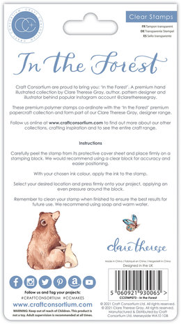 Craft Consortium In The Forest Clear Stamps The Forest (CCSTMP073) Craft Consortium In The Forest Clear Stamps The Forest (CCSTMP073)