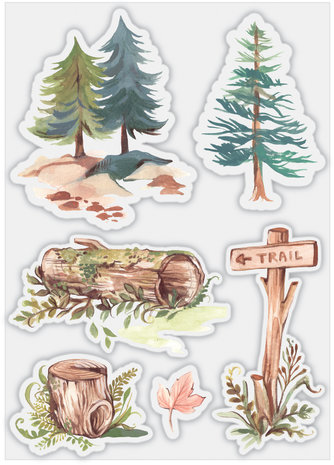 Craft Consortium In The Forest Clear Stamps The Forest (CCSTMP073) Craft Consortium In The Forest Clear Stamps The Forest (CCSTMP073)