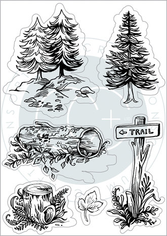 Craft Consortium In The Forest Clear Stamps The Forest (CCSTMP073) Craft Consortium In The Forest Clear Stamps The Forest (CCSTMP073)