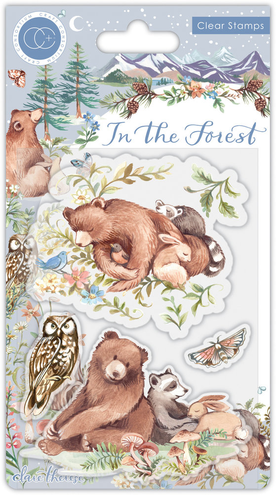Craft Consortium In The Forest Clear Stamps Friendship (CCSTMP074) Craft Consortium In The Forest Clear Stamps Friendship (CCSTMP074)