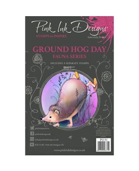 Pink Ink Designs Groundhog Day A5 Clear Stamp Set (PI151)