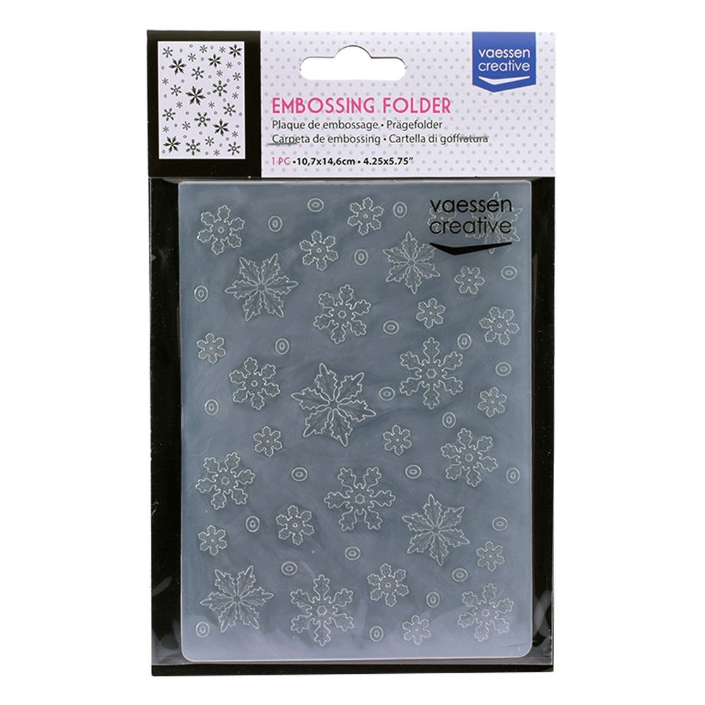 Vaessen Creative Embossing Folder Sneeuwvlok (100605-001) Vaessen Creative Embossing Folder Sneeuwvlok (100605-001)