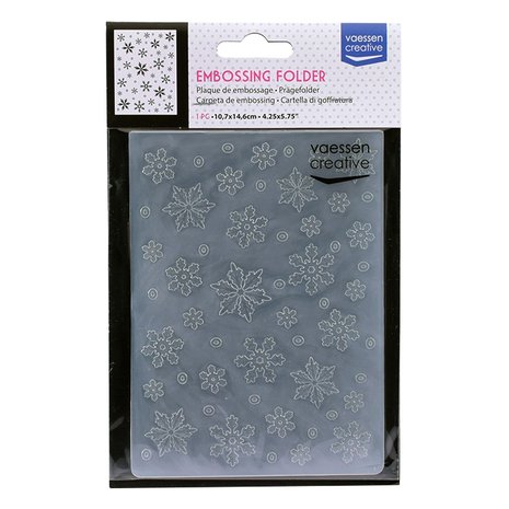 Vaessen Creative Embossing Folder Sneeuwvlok (100605-001) Vaessen Creative Embossing Folder Sneeuwvlok (100605-001)