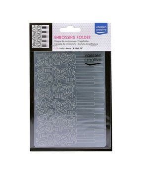 Vaessen Creative Embossing Folder Piano & Muzieknoten (100605-004)