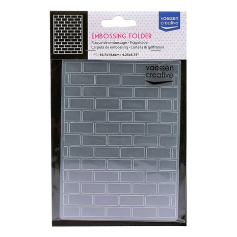 Vaessen Creative Embossing Folder Steen (100605-008)
