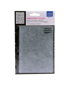 Vaessen Creative Embossing Folder Meerdere Cirkels (100605-014) Vaessen Creative Embossing Folder Meerdere Cirkels (100605-014)