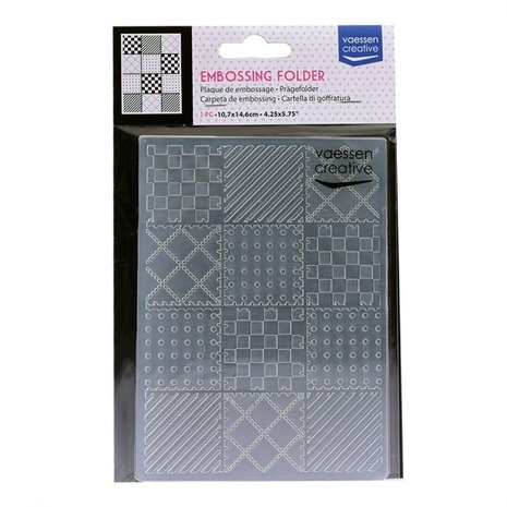 Vaessen Creative Embossing Folder Wijnstok Patroon (100605-018)