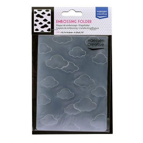 Vaessen Creative Embossing Folder Wolken (100605-020) Vaessen Creative Embossing Folder Wolken (100605-020)