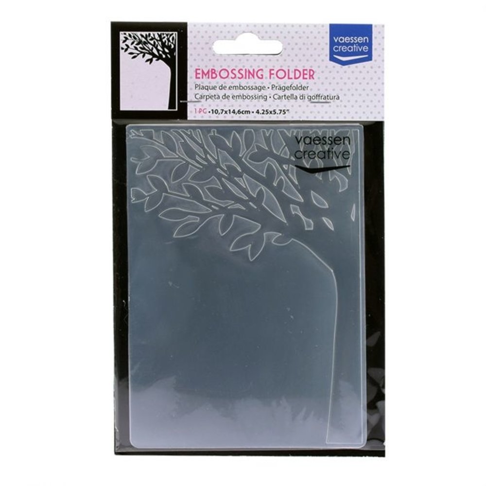 Vaessen Creative Embossing Folder Lommerrijke Boomstam (100605-024)