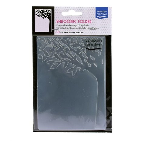 Vaessen Creative Embossing Folder Lommerrijke Boomstam (100605-024)