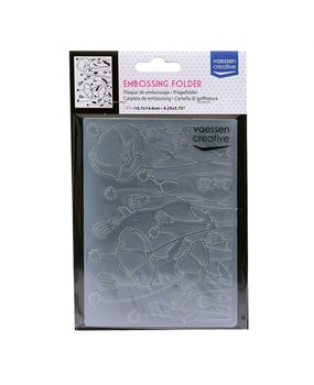 Vaessen Creative Embossing Folder Klaproosveld (100605-025)