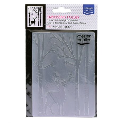 Vaessen Creative Embossing Folder Herten in Bos (100605-030) Vaessen Creative Embossing Folder Herten in Bos (100605-030)