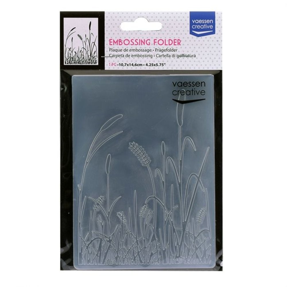 Vaessen Creative Embossing Folder Gras (100605-032)